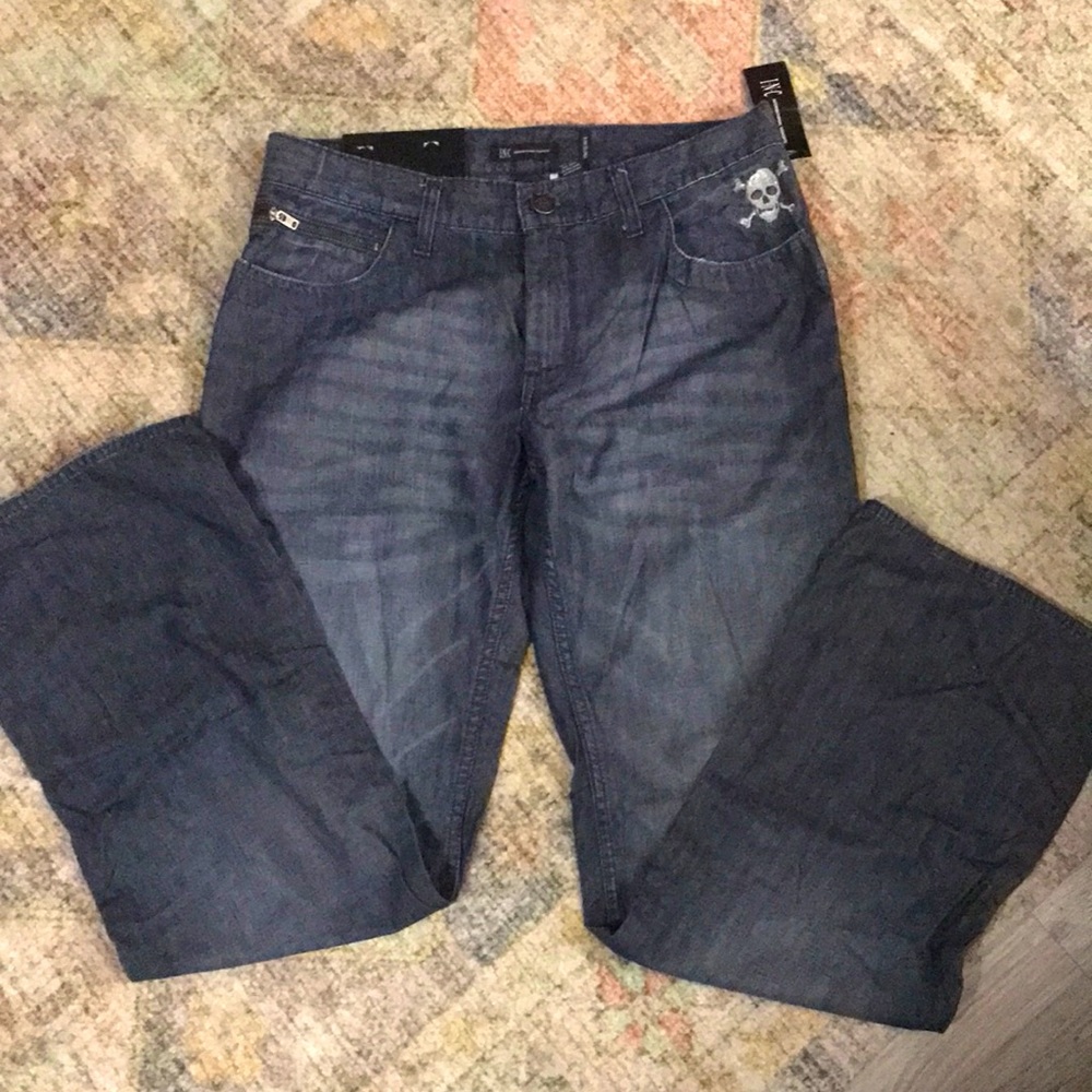 I.N.C.🆕NWT* WOMENS RELAX FIT DARK WASH JEANS